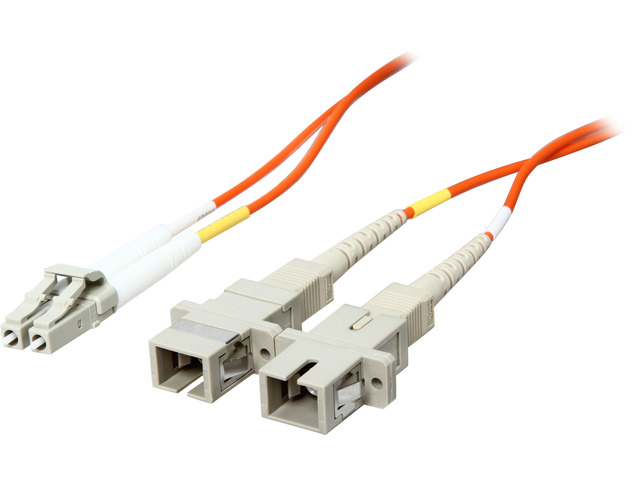 Tripp Lite N458-001-50 10.000 LC Male to SC Female Duplex MMF 50/125 Adapter