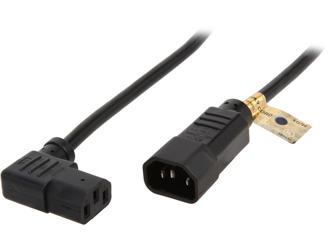 Tripp Lite Model P004-002-13LA 2 ft. AC Power Extension Cable