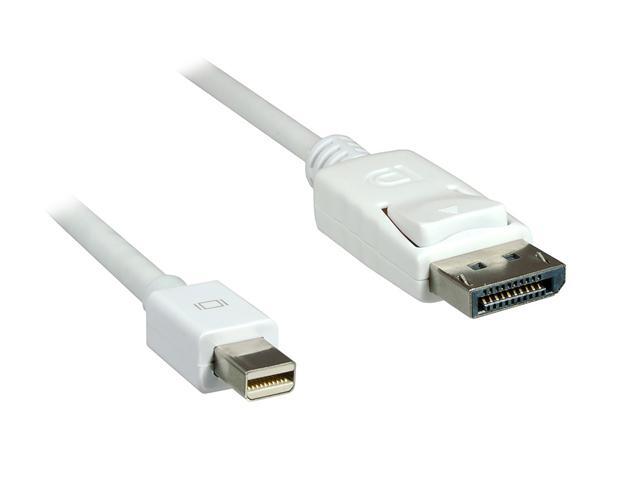 UNC Mini DisplayPort to DisplayPort Cable, 10ft - White - image 2