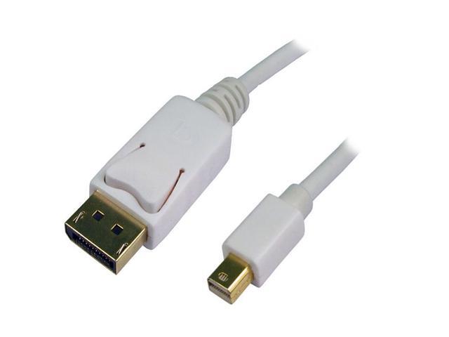 UNC Mini DisplayPort to DisplayPort Cable, 10ft - White - image 3