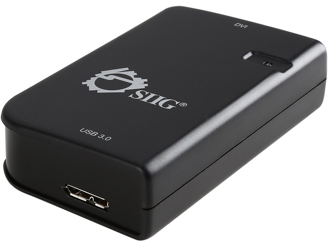 SIIG JU-DV0511-S2 SuperSpeed USB 3.0 to DVI Adapter