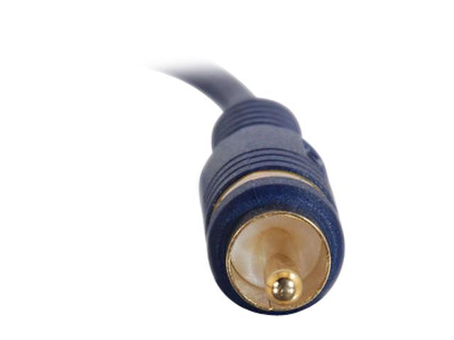 C2G 27232 Velocity Composite Video Cable, Blue (12 Feet, 3.65 Meters) photo