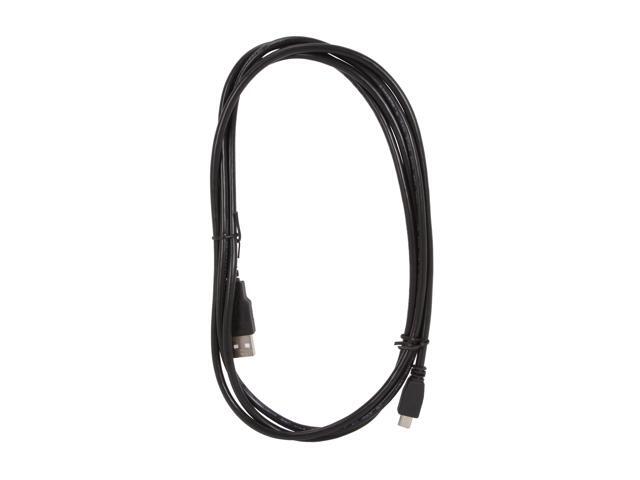 C2G 27005 USB Cable - USB 2.0 A Male to Mini-B Male Cable for Cameras, Canon, Casio, Nikon, Toshiba, Panasonic, Black (6.6 Feet, 2 Meters)