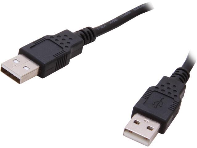 C2G/Cables To Go 28106 2m USB 2.0 A/A Cable Black