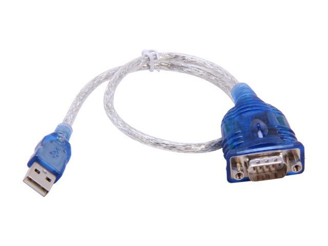 C2G 1.5ft USB to Serial Cable - USB to DB9 Serial RS232 Cable - M/M - serial adapter - USB - RS-232 - image 2