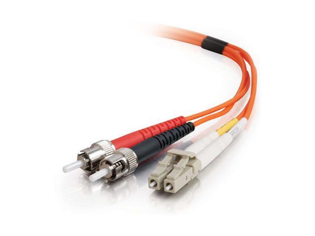 C2G 33163 3.30 ft LC/ST Duplex 62.5/125 Multimode Fiber Patch Cable