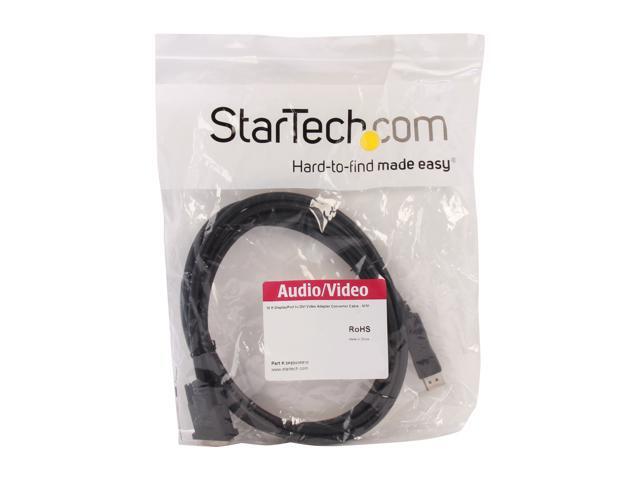 StarTech. com DP2DVIMM10 10 ft DisplayPort to DVI Video Adapter Converter Cable - M/M