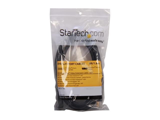 StarTech. com DPEXT6L 6 ft. DisplayPort Video Extension Cable