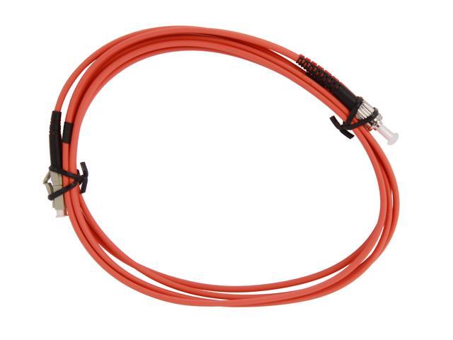 StarTech. com FIBLCST2 6.4 ft. Multimode 62.5/125 Duplex Fiber Patch Cable LC - ST