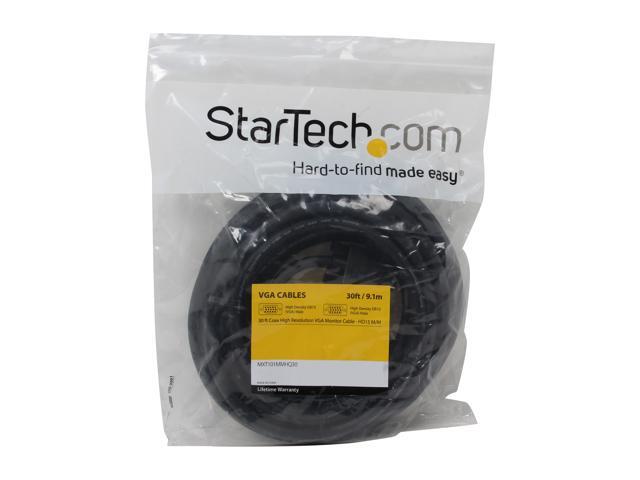 StarTech. com MXT101MMHQ30 30 ft. Coax High Resolution Monitor VGA Cable HD15 M/M