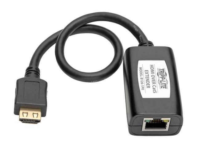 Tripp Lite HDMI Over Cat5 / Cat6 Extender, Receiver for Video and Audio, 1080p at 60 Hz (B126-1P0)