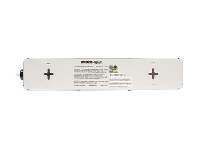 TRIPP LITE SPS606HGRA 6 Feet 6 Outlets 1050 Joules Surge Protector with Right-Angle Hospital-Grade Plug and Receptacles