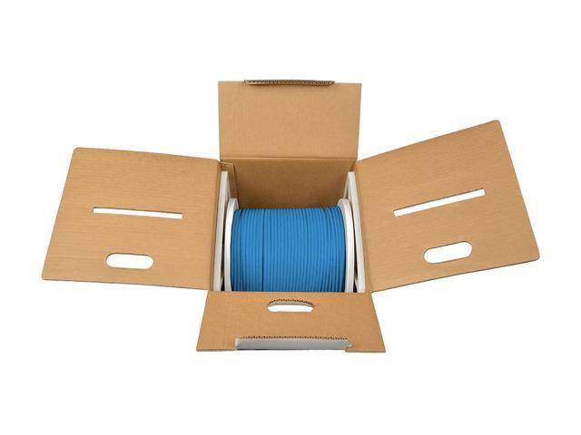 Tripp Lite Cat6 Gigabit Bulk Solid PVC Cable - Blue, 1000-ft. (N222-01K-BL)
