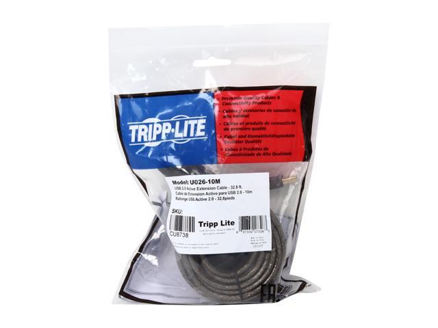 Tripp Lite USB 2.0 Hi-Speed Active Extension Repeater Cable( M/F), USB Type-A, 10M (33-ft.) (U026-10M)