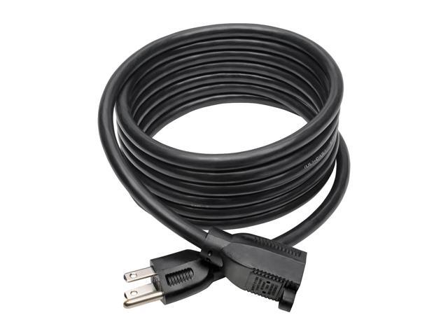Tripp Lite Heavy-Duty Power Extension Cord, 15A, 14AWG (NEMA 5-15P to NEMA 5-15R), 10-ft. (P024-010)