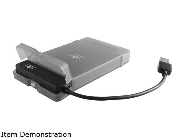 VANTEC CB-STU3-2PB USB 3.0 to 2.5' SATA HDD Adapter with Case