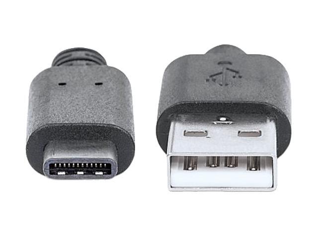 Manhattan 353298 Hi-Speed USB 2.0 Standard-A male to USB C male Cable