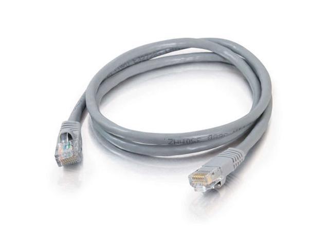 C2G 19145 Cat5e Cable - Snagless Unshielded Ethernet Network Patch Cable, Gray (200 Feet, 60.96 Meters)
