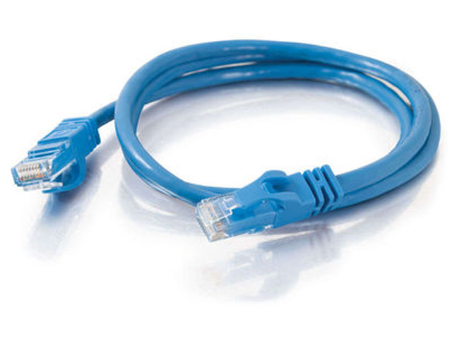 C2G 29002 Cat6 Cables - Snagless Unshielded Ethernet Network Patch Cable Multipack (25 Pack) Blue (3 Feet, 0.91 Meters)