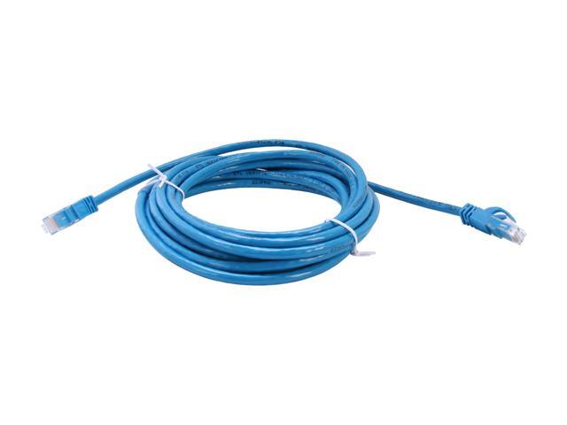 C2G Cat6 Snagless Unshielded (UTP) Ethernet Network Patch Cable, 15 ft - Blue - image 2