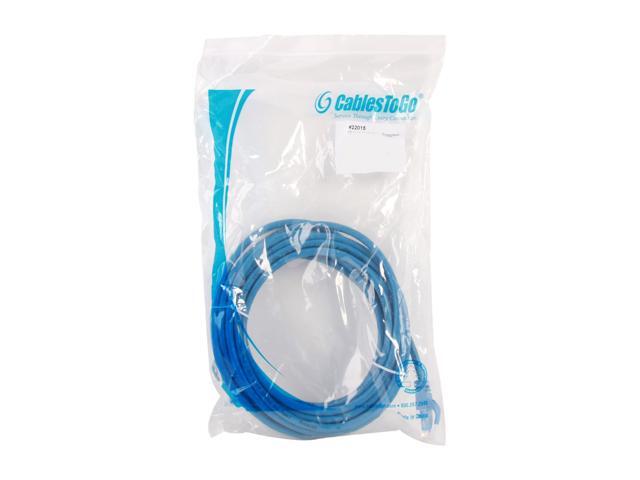 C2G Cat6 Snagless Unshielded (UTP) Ethernet Network Patch Cable, 15 ft - Blue - image 3