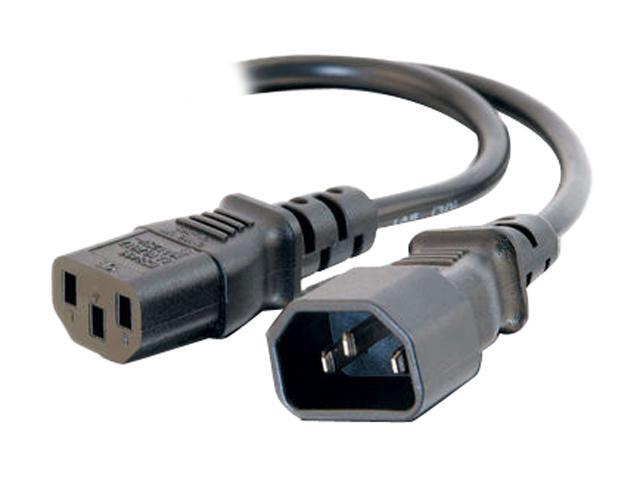 C2G / Cables To Go 29966 3 ft. Power Extension Cord C13-C14 16AWG