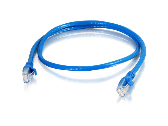 C2G 10320 Cat6 Cable - Snagless Unshielded Ethernet Network Patch Cable, TAA Compliant, Blue (50 Feet, 15.24 Meters)