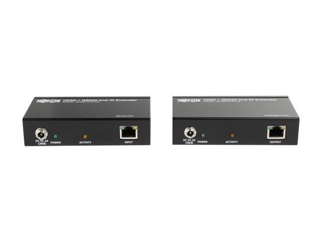 HDBaseT HDMI Over Cat5e/6/6a Extender Kit with Serial and IR Control, 4Kx2K UHD/1080p @ 60Hz