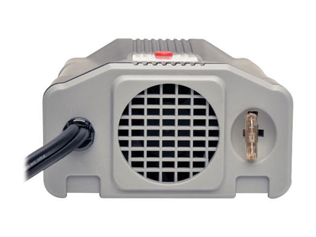Tripp Lite 200W Car Power Inverter with Outlet & 2 USB Charging Ports, Ultra-Compact (PV200USB)