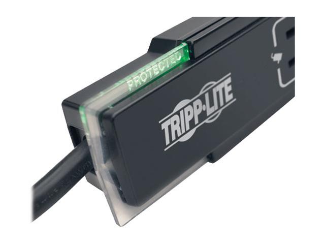 TRIPP LITE TLP606SSTELB 6 Feet 6 Outlets 1440 Joules Surge Protector