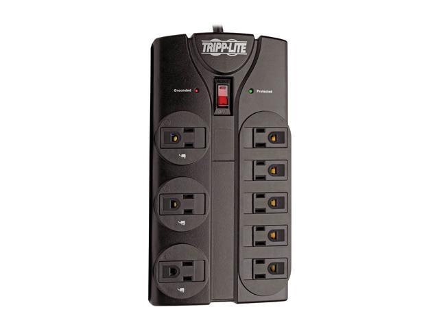 TRIPP LITE TLP808B 8 Feet 8 Outlets 1440 Joules Surge Protector