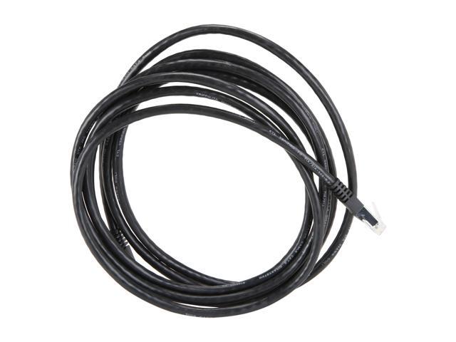 Tripp Lite Cat6 Gigabit Molded Patch Cable, 10 ft. RJ45 (M/M), 550MHz 24 AWG Black 10' (N200-010-BK)