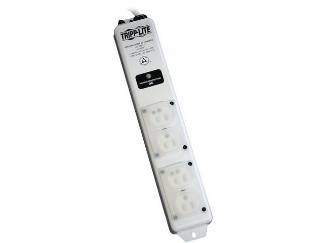 Tripp Lite Medical-Grade Surge Protector Power Strip, 4 Hospital-Grade Outlets, 6 Feet Cord, For Patient-Care Vicinity- UL60601-1 (SPS406HGULTRA)