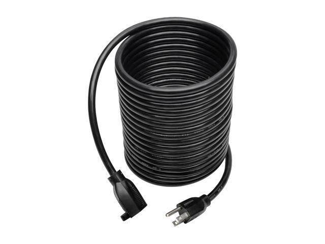 Tripp Lite Heavy-Duty Power Extension Cord, 15A, 14 AWG (NEMA 5-15P to NEMA 5-15R), 25 ft. (P024-025)