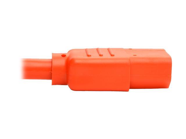 Tripp Lite P004-003-AOR 3 ft. Standard Computer Power Extension Cord, 10A, 18 AWG (IEC-320-C14 to IEC-320-C13)