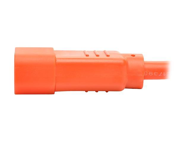 Tripp Lite P004-003-AOR 3 ft. Standard Computer Power Extension Cord, 10A, 18 AWG (IEC-320-C14 to IEC-320-C13)
