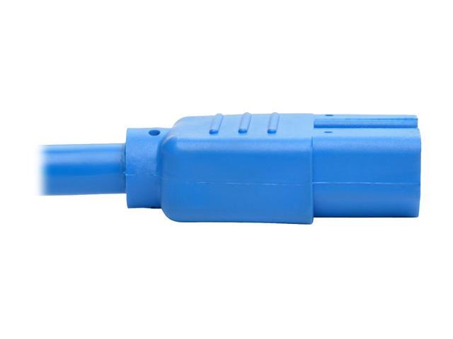 Tripp Lite Model P018-002-ABL 2 ft. Heavy-Duty Computer Power Cord, 15A, 14 AWG (IEC-320-C14 to IEC-320-C15)