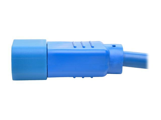 Tripp Lite Model P018-002-ABL 2 ft. Heavy-Duty Computer Power Cord, 15A, 14 AWG (IEC-320-C14 to IEC-320-C15)