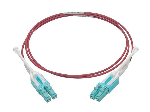 Tripp Lite 1M 10Gb Duplex Multimode Fiber Patch Cable 50/125 OM4 LC/LC LSZH