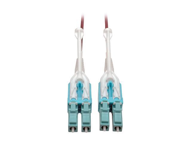 Tripp Lite 8M 10Gb Duplex Multimode Fiber Patch Cable 50/125 OM4 LC/LC LSZH