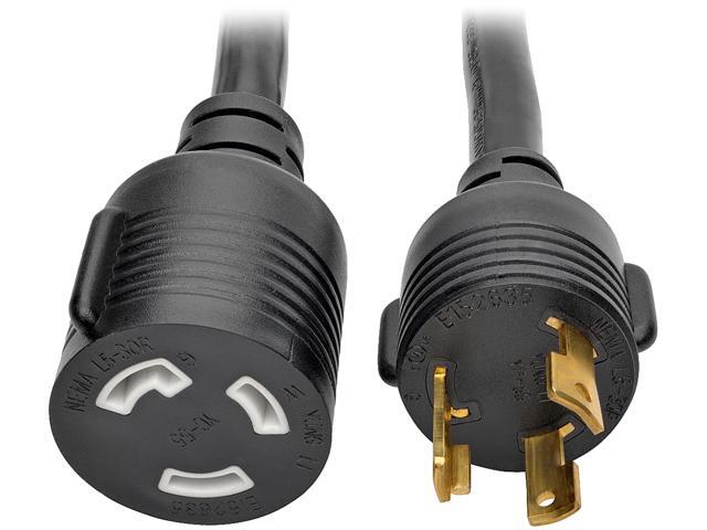 Tripp Lite 15 ft. Heavy Duty Power Extension Cord 30A 10 AWG L5-30P L5-30R (P046-015-LL-30A)