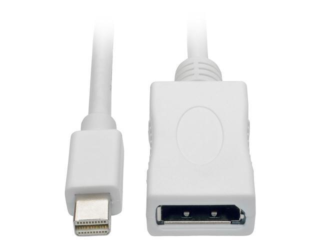 Tripp Lite Model P139-003-DP-V2B Keyspan Mini DisplayPort 1.2a to DisplayPort Cable Adapter and Video Converter, 4K x 2K/3840 x 2160