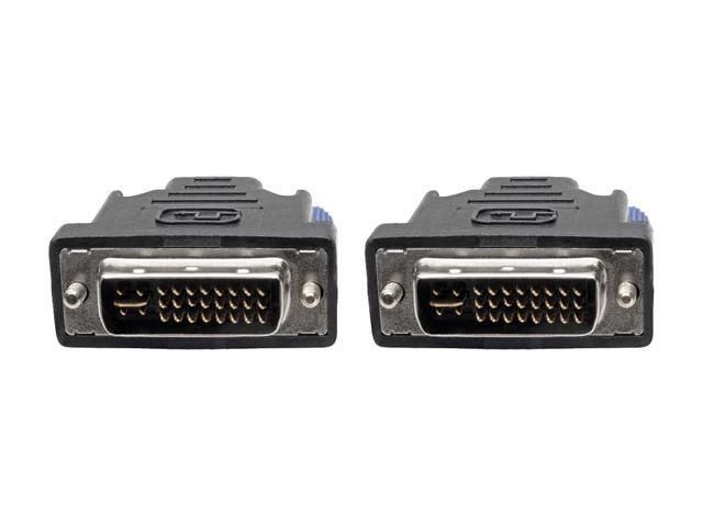 Tripp Lite DVI-I Dual Link Digital Analog Monitor Cable M/M 1080p 10ft 10' (P560-010-DLI)