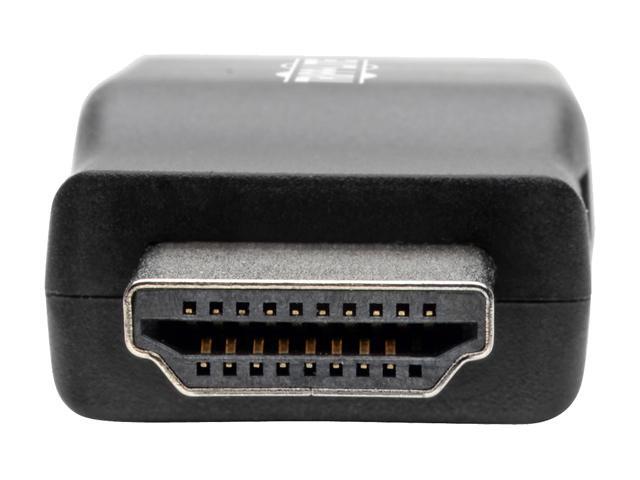 Tripp Lite HDMI to VGA Adapter Converter with Audio Compact M/F 1080p @60Hz (P131-000-A)
