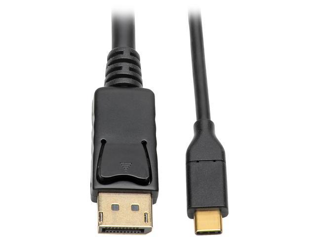 Tripp Lite USB C to DisplayPort 4K Adapter Cable USB Type C to DP M/M 10ft (U444-010-DP)