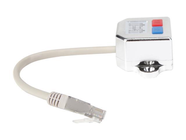 Tripp Lite RJ45 Splitter Adapter Cable 10/100 Ethernet Cat5/Cat5e M/2xF 6in (N035-001)