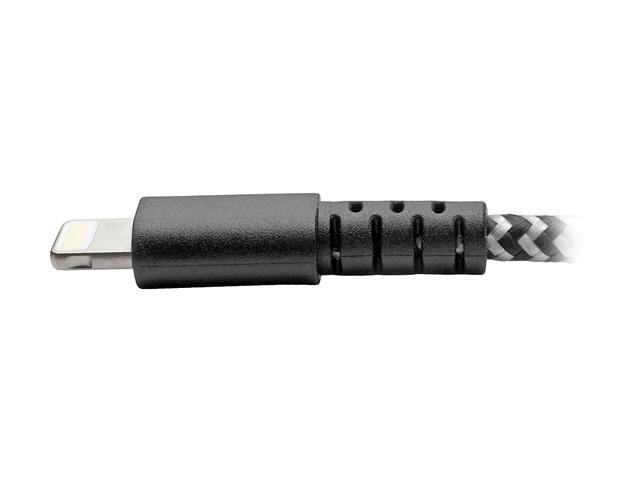 Tripp Lite Heavy Duty Lightning to USB Sync / Charge Apple iPhone iPad 3ft (M100-003-HD)