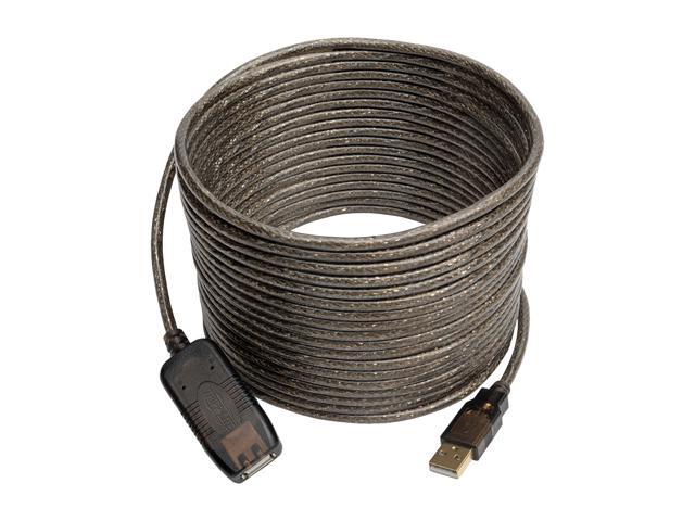Tripp Lite Active USB 2.0 Extension Cable USB-A M/F 25ft 25' 7.6M (U026-025)