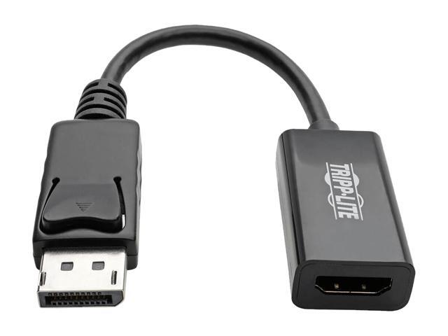 Tripp Lite DisplayPort to HDMI Adapter Converter 4K, DP 1.2 to HDMI 2.0 M/F (P136-06N-H2V2LB)