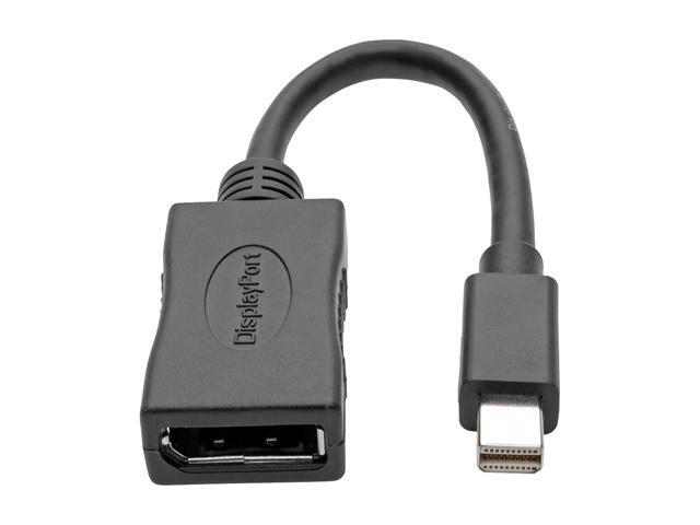 Tripp Lite Mini DisplayPort to DisplayPort Adapter 4K @ 60Hz mDP to DP 6in (P139-06N-DP4K6B)